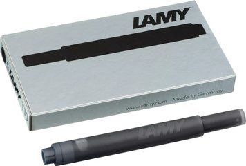 Набір чорнильних картриджів LAMY T10 чорний 5 шт. (1602075) 1602075 фото
