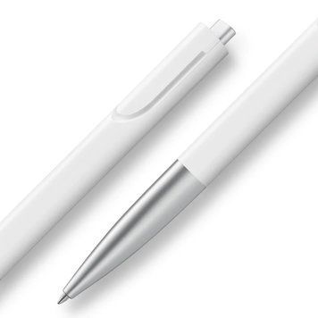 Ручка кулькова LAMY noto біла M16 чорний стрижень (4001008) 4001008 фото