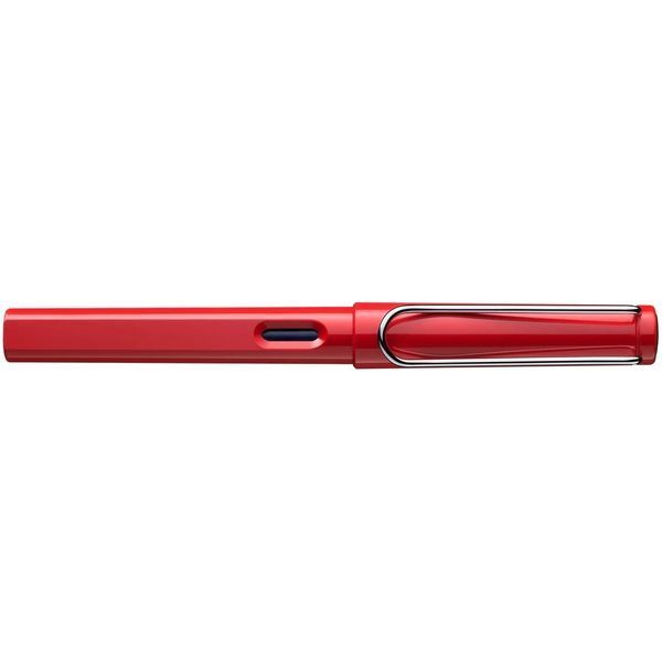 Ручка чорнильна LAMY safari червона EF T10 сині чорнила (4000178) 4000178 фото