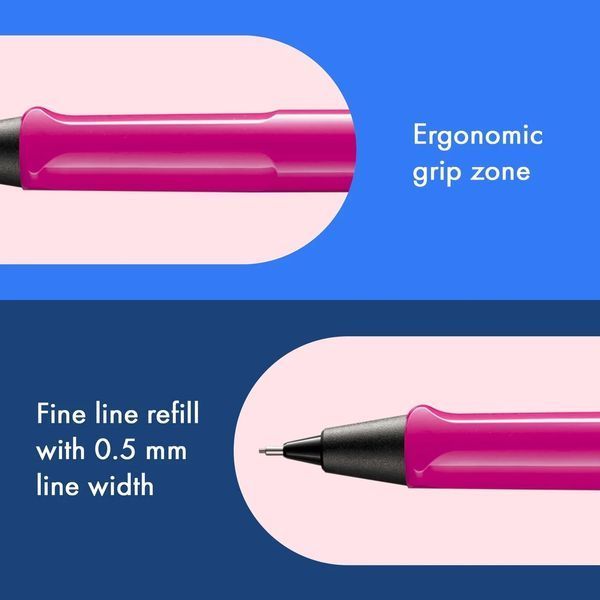 Олівець механічний LAMY safari рожевий 0,5 мм (4026644) 4026644 фото