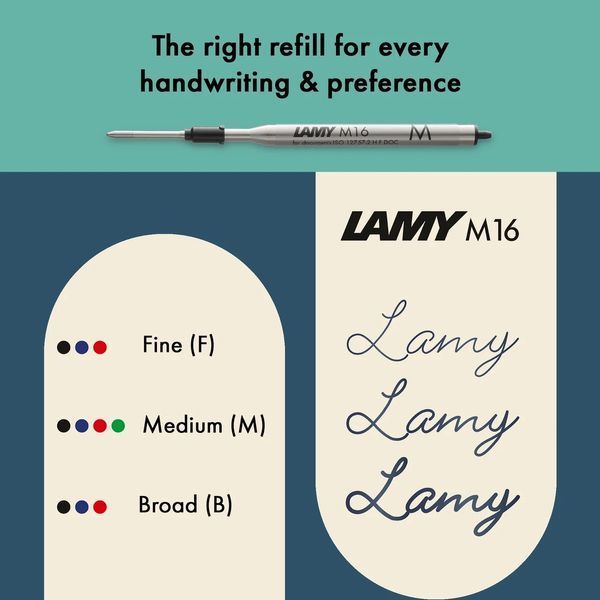 Ручка кулькова LAMY AL-star зелена стрижень M16 1,0 мм чорний (4026063) 4026063 фото