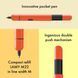 Ручка кулькова LAMY pico laserorange M22 чорний стрижень (4029951) 4029951 фото 4