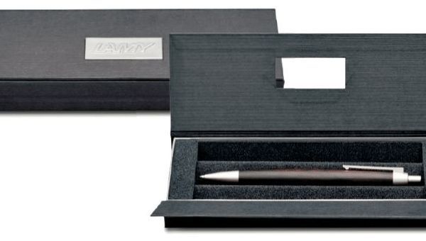 Бокс картонний для ручок LAMY E107 чорний на 1-3 інструмента (4014519438151) 1616364 фото