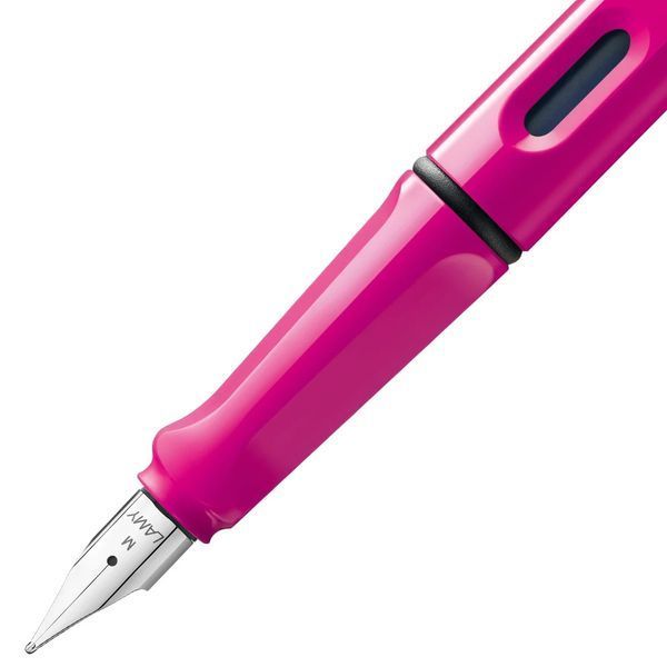 Ручка чорнильна LAMY safari EF pink синє чорнило (4000103) 4000103 фото