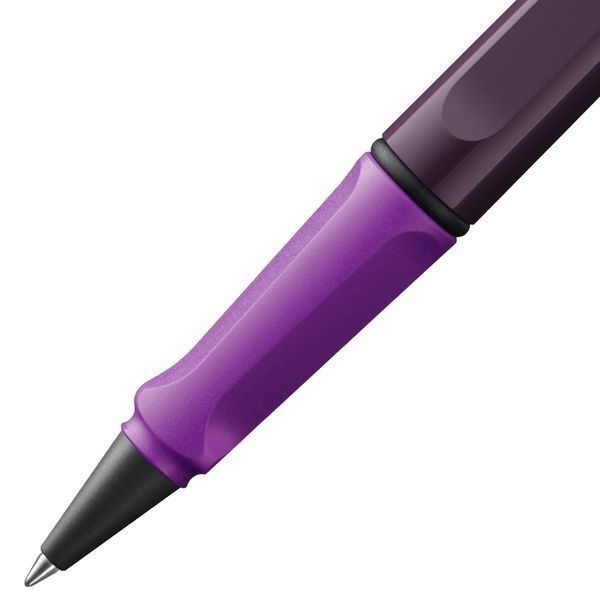 Ручка-ролер LAMY safari violet blackberry M M63 чорний стрижень (4038388) 4038388 фото