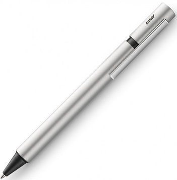 Ручка кулькова LAMY pur срібляста стрижень M16 чорний (4032596) 4032596 фото