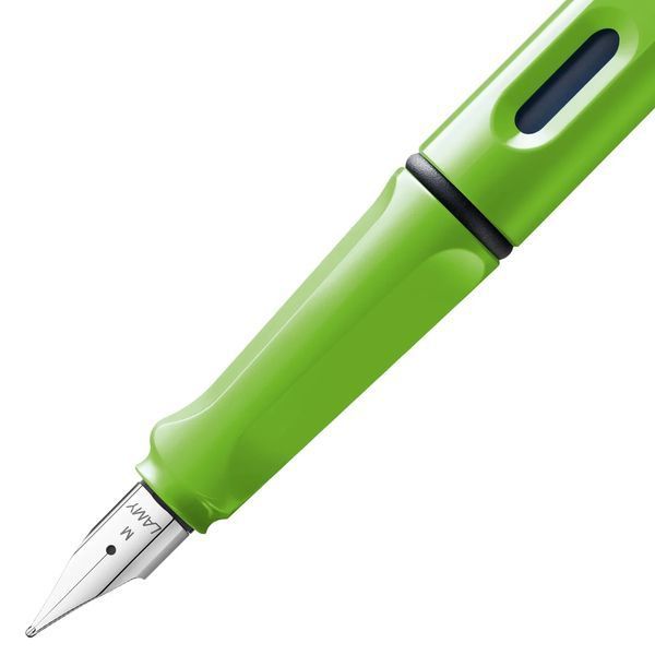 Ручка чорнильна LAMY safari F green синє чорнило (4030633) 4030633 фото