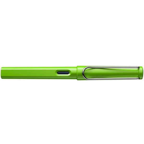 Ручка чорнильна LAMY safari F green синє чорнило (4030633) 4030633 фото