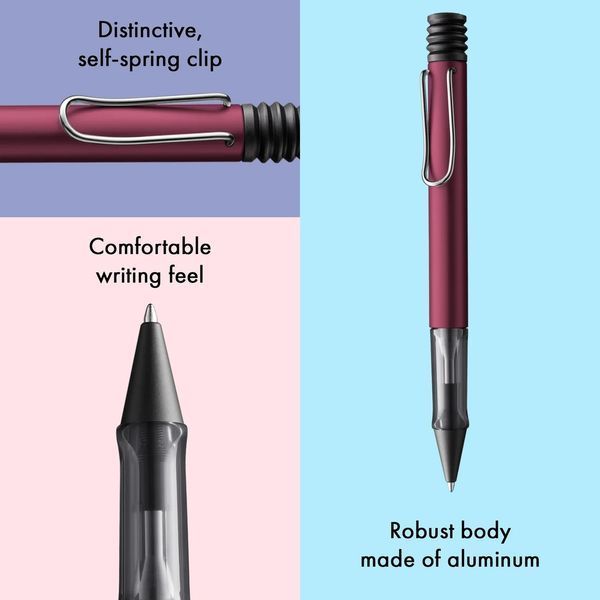 Ручка кулькова LAMY AL-star фіолетова M16b стрижень (4000920) 4000920 фото
