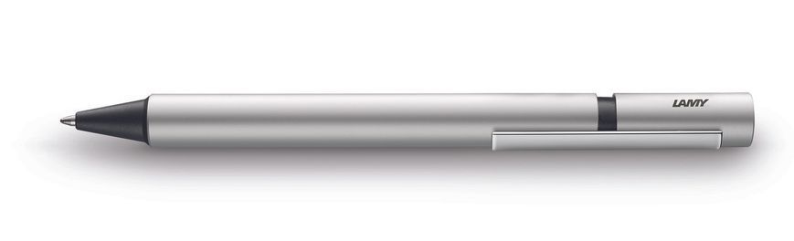 Ручка кулькова LAMY pur срібляста стрижень M16 чорний (4032596) 4032596 фото