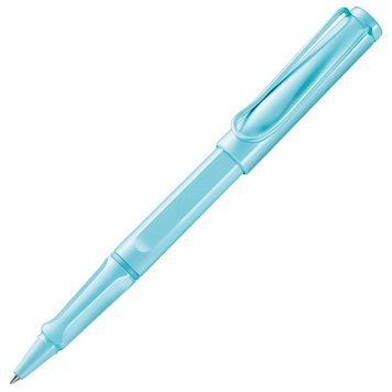 Ручка-ролер LAMY safari аквамарин M M63 чорний стрижень (4037202) 4037202 фото