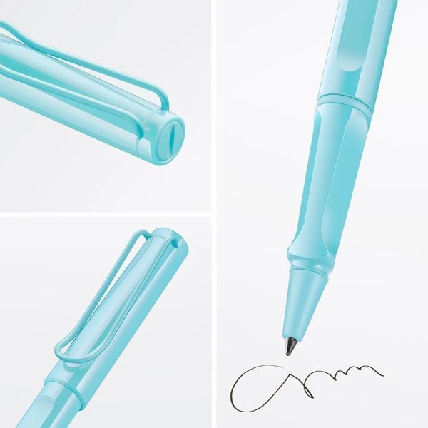 Ручка-ролер LAMY safari аквамарин M M63 чорний стрижень (4037202) 4037202 фото