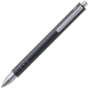 Ручка-ролер LAMY swift anthracite M M66 чорний стрижень (4001149) 4001149 фото