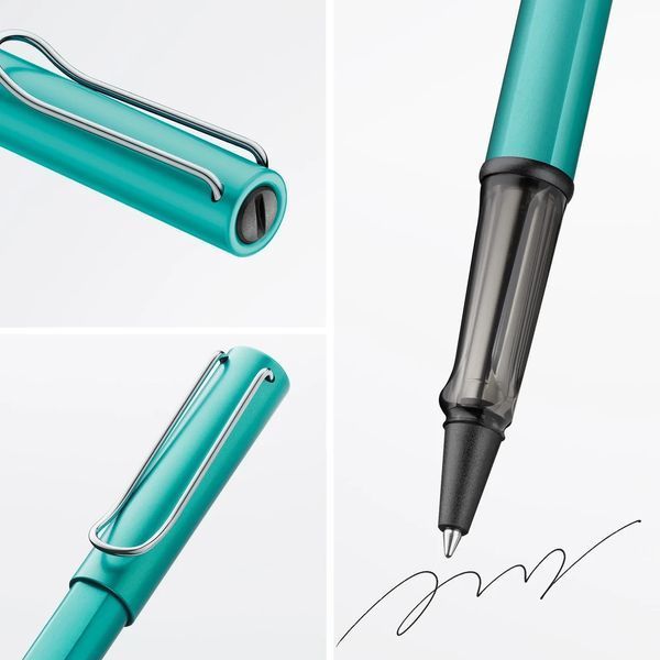 Ручка-ролер LAMY AL-star бірюзова стрижень M63 1,0 мм чорний (4034726) 4034726 фото