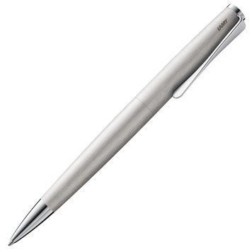 Ручка кулькова LAMY studio матовий хром стрижень M16 1,0 мм чорний (4026534) 4026534 фото