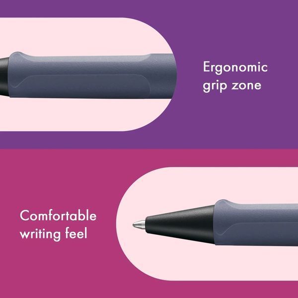 Ручка кулькова LAMY safari pink cliff M16 чорний стрижень (4038377) 4038377 фото