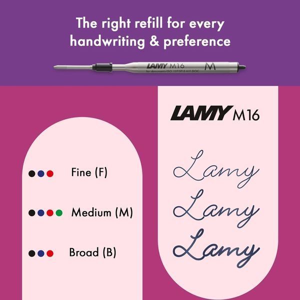 Ручка кулькова LAMY safari pink cliff M16 чорний стрижень (4038377) 4038377 фото