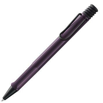 Ручка кулькова LAMY safari violet blackberry M16 чорний стрижень (4038387) 4038387 фото