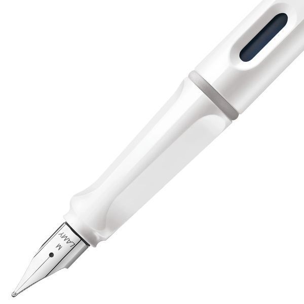 Ручка чорнильна LAMY safari біла F T10 сині чорнила (4000226) 4000226 фото