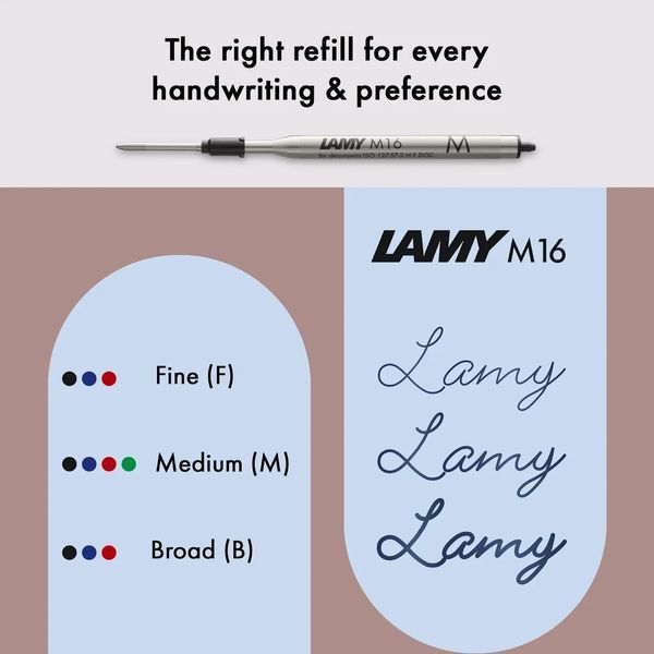 Ручка кулькова LAMY AL-star чорна стрижень M16 1,0 мм чорний (4029633) 4029633 фото