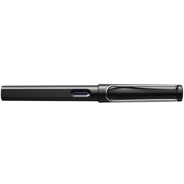 Ручка чорнильна LAMY safari чорна EF T10 сині чорнила (4000241) 4000241 фото