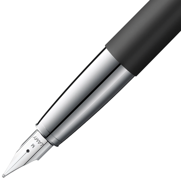 Ручка чорнильна LAMY studio матова чорна EF чорнила T10 сині (4000445) 4000445 фото