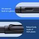 Ручка чорнильна LAMY safari EF steel black синє чорнило (4042062) 4042062 фото 6