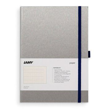Блокнот LAMY A5 в лінію хром та синій (4034265) 4034265 фото