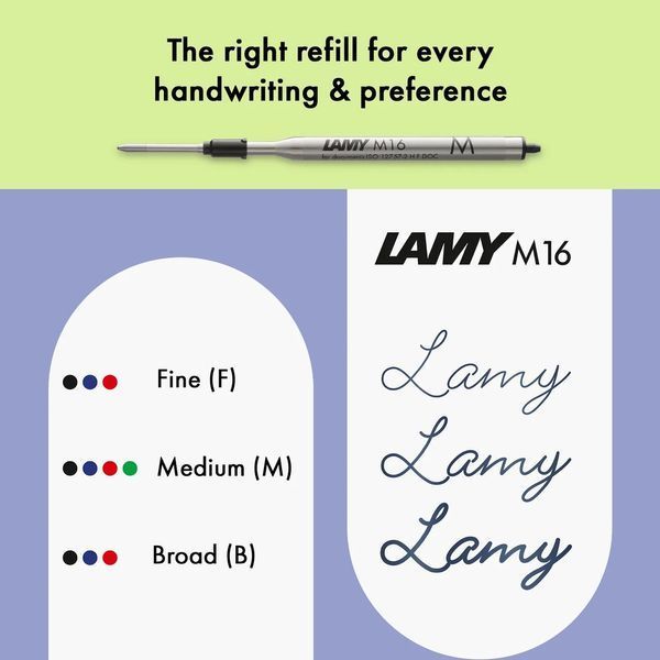 Ручка кулькова LAMY safari аквамарин M16 синій стрижень (4032325) 4032325 фото