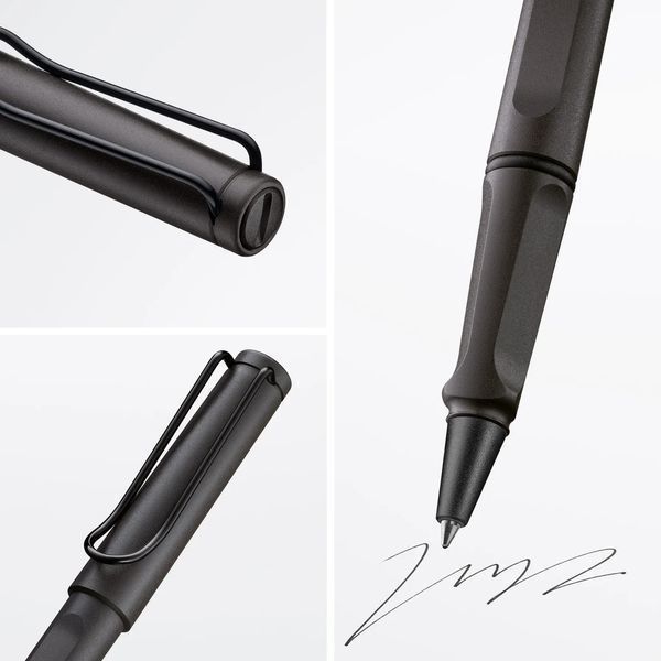Ручка-ролер LAMY safari матова umbra M M63 чорний стрижень (4001109) 4001109 фото