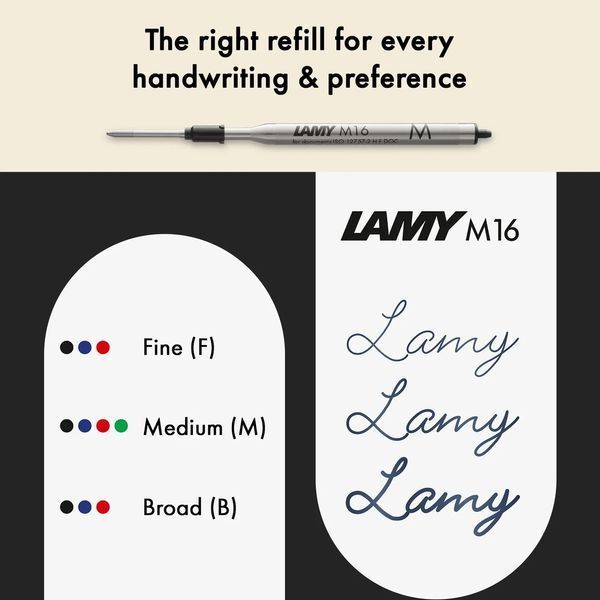 Ручка кулькова LAMY xevo світло-сіра стрижень M16 1,0 мм синій (4036063) 4036063 фото