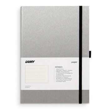 Блокнот LAMY A5 в лінію хром та чорний (4034264) 4034264 фото