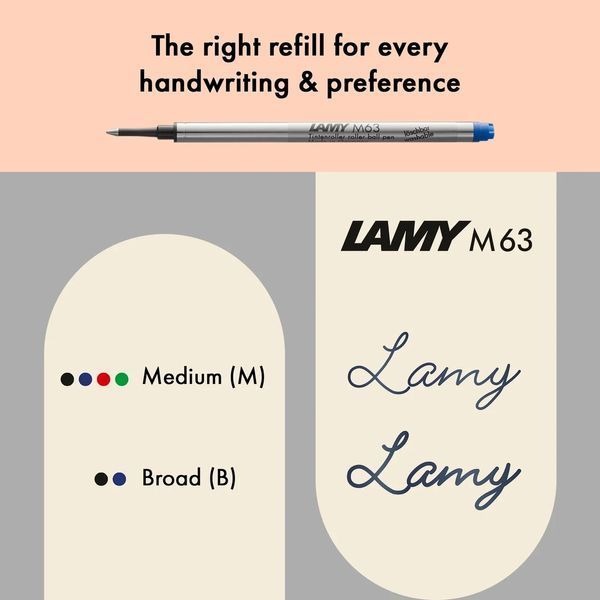 Ручка-ролер LAMY Lx rosegold стрижень M63 1,0 мм чорний (4031635) 4031635 фото
