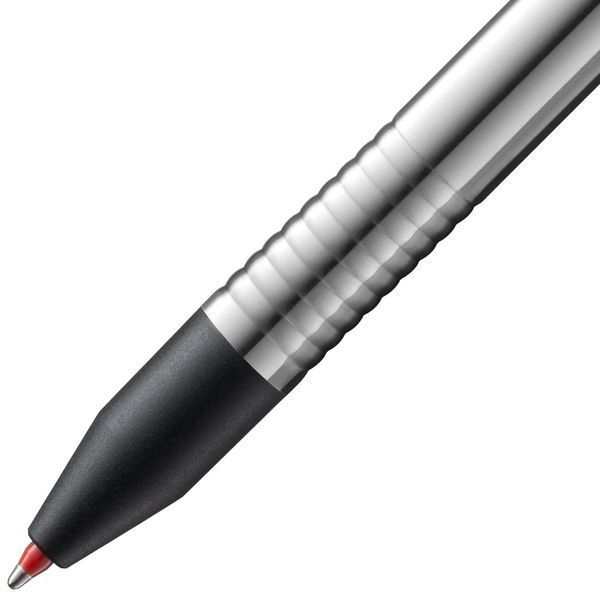 Ручка мультисистемна 3в1 LAMY logo хром (синій, чорний, червоний стрижень M21 1,0 мм) (4001238) 4001238 фото