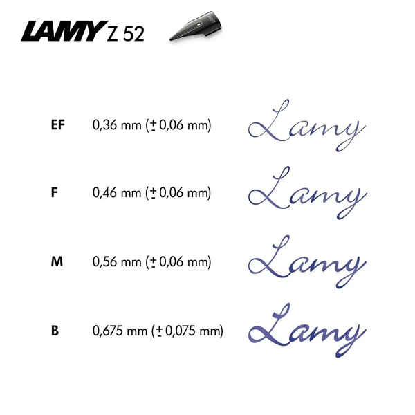 Перо LAMY для чорнильної ручки Z 52 Lx M (1231788) 1231788 фото