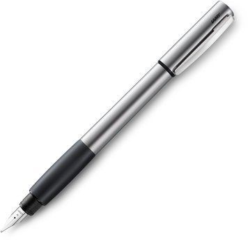 Ручка чорнильна LAMY accent сталь срібляста каучук F (4026655) 4026655 фото