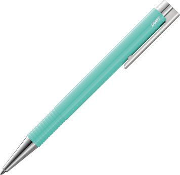 Ручка кулькова LAMY logo M+ блакитна лагуна M M16 чорний стрижень Special Edition (4036424) 4036424 фото