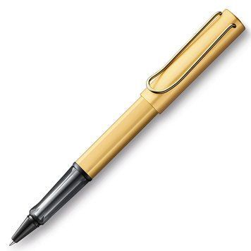 Ручка-ролер LAMY Lx золотиста стрижень M63 1,0 мм чорний (4031634) 4031634 фото