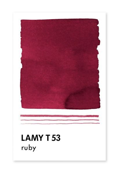 Чорнило LAMY T53 220 Ruby 30 мл (4033278) 4033278 фото