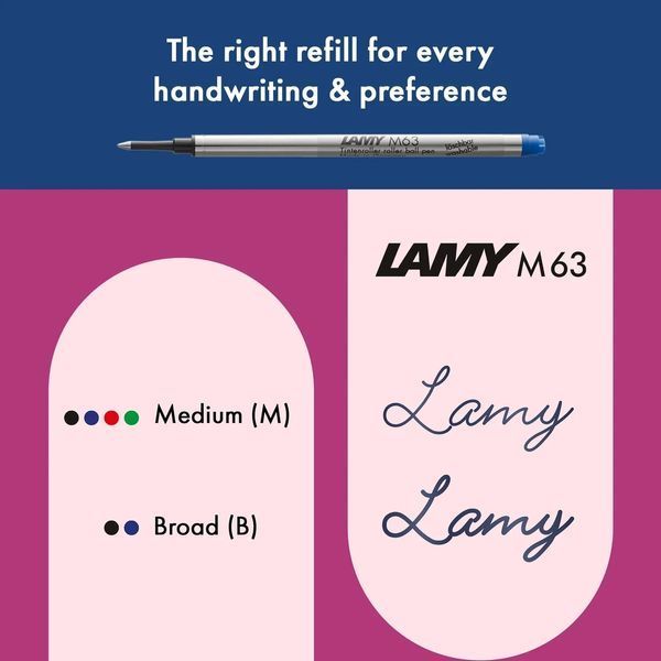 Ручка-ролер LAMY safari dark dusk стрижень M63 1,0 мм синій (4039795) 4039795 фото