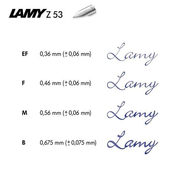 Перо LAMY для чорнильної ручки Z 53 aion M (1232251) 1232251 фото