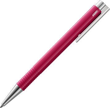 Ручка кулькова LAMY logo M+ малинова M M16 чорний стрижень Special Edition (4036425) 4036425 фото