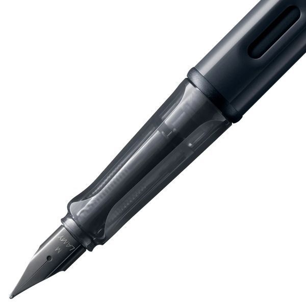 Ручка чорнильна LAMY AL-star EF black синє чорнило (4000522) 4000522 фото