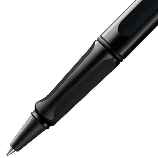 Ручка-ролер LAMY safari чорна M M63 чорний стрижень (4030243) 4030243 фото