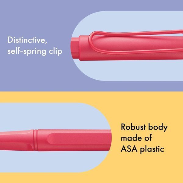 Ручка-ролер LAMY safari sunset стрижень M63 1,0 мм синій (4040288) 4040288 фото