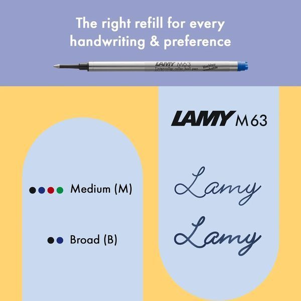 Ручка-ролер LAMY safari sunset стрижень M63 1,0 мм синій (4040288) 4040288 фото