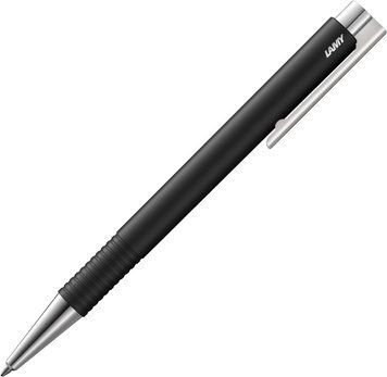 Ручка кулькова LAMY logo M+ матова чорна M M16 чорний стрижень Special Edition (4036428) 4036428 фото