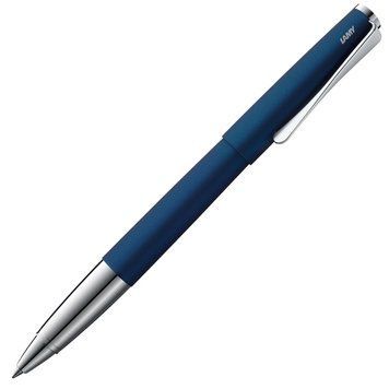 Ручка-ролер LAMY studio imperialblue M M63 чорний стрижень (4001215) 4001215 фото