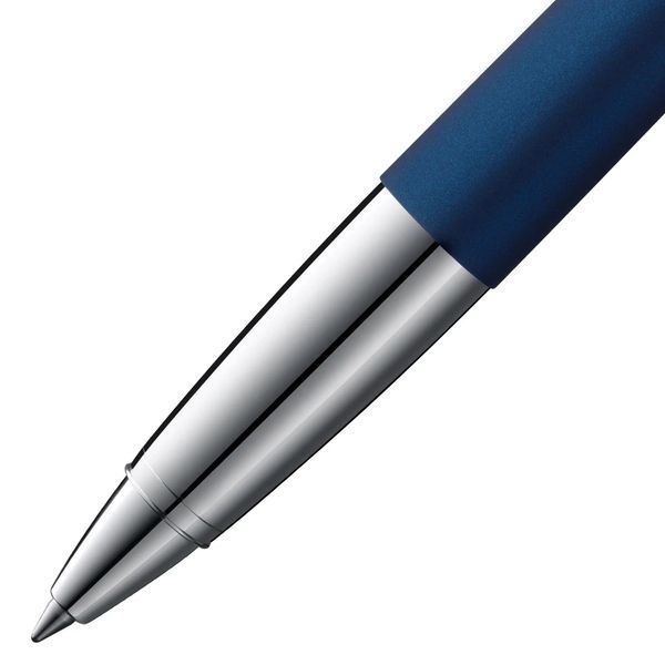 Ручка-ролер LAMY studio imperialblue M M63 чорний стрижень (4001215) 4001215 фото