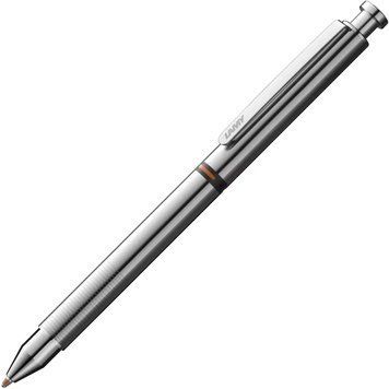 Ручка мультисистемна LAMY St потрійна 0,5 мм M21 чорний + M21 червоний (4034763) 4034763 фото